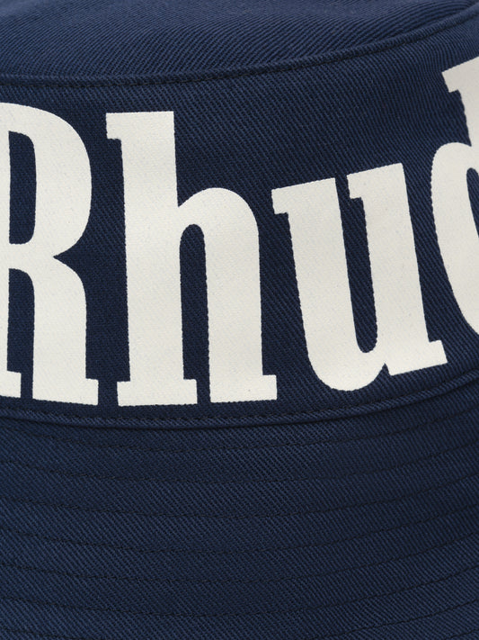 OVERSIZED LOGO BUCKET HAT