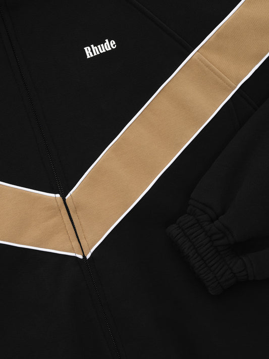 FLEECE ARMY TRACK JACKET