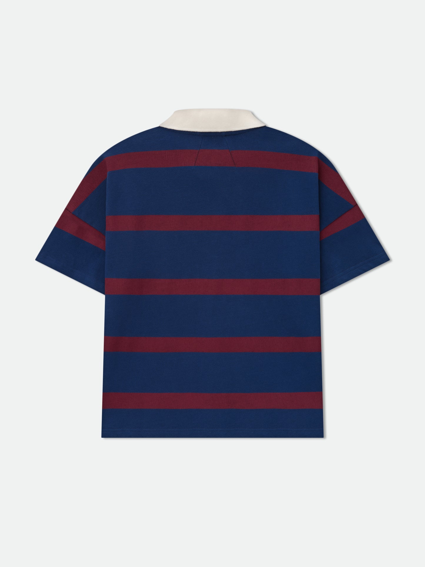STRIPED PIQUE POLO