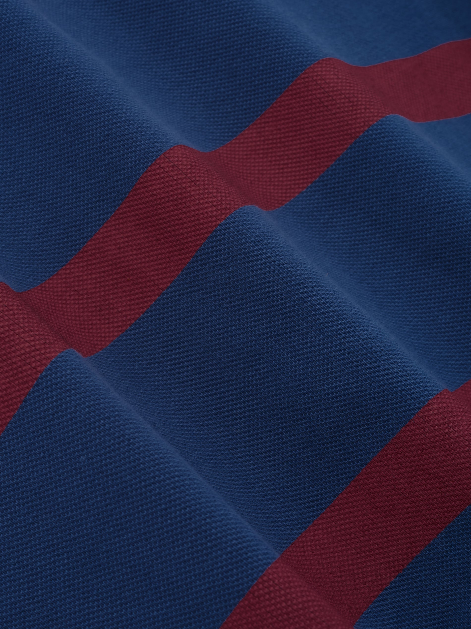STRIPED PIQUE POLO