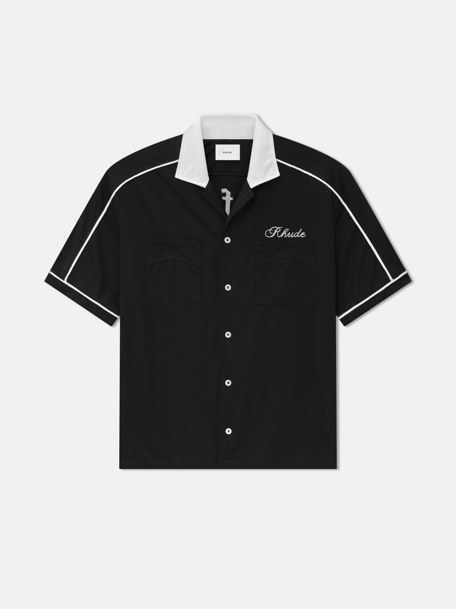 OXFORD COCKTAIL CLUB BOWLING SHIRT