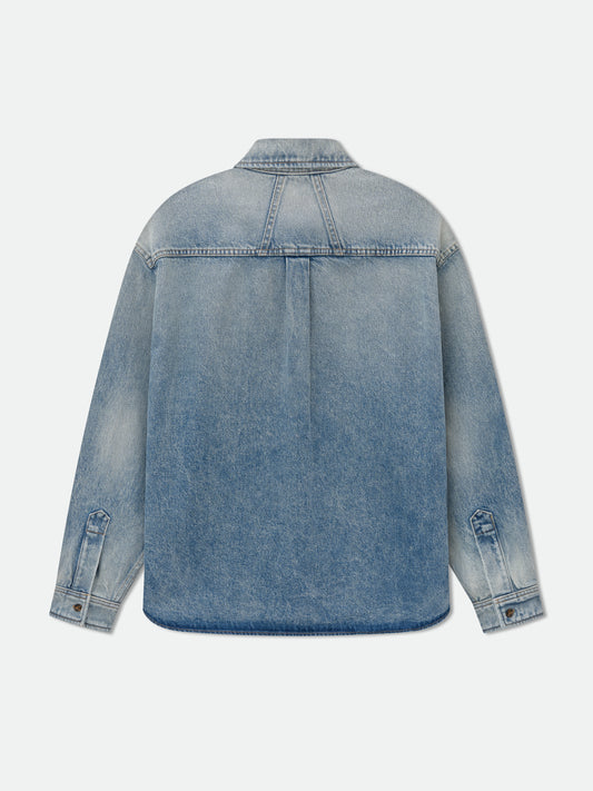 TIRE DENIM OVERSHIRT