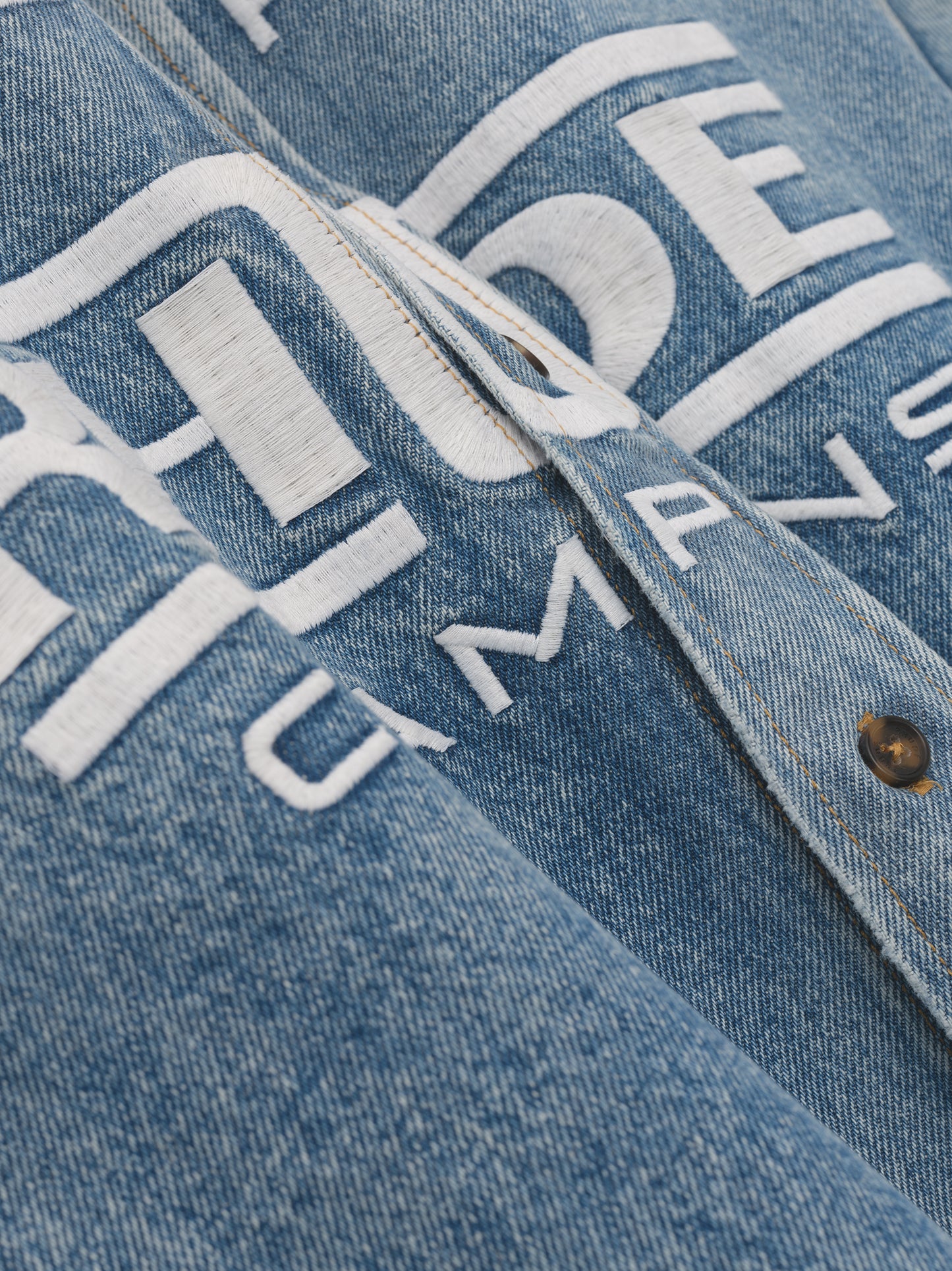 TIRE DENIM OVERSHIRT