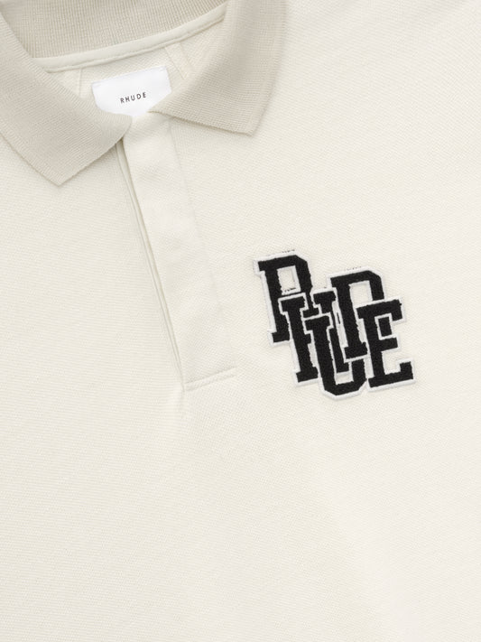 PIQUE BOXY POLO SHIRT