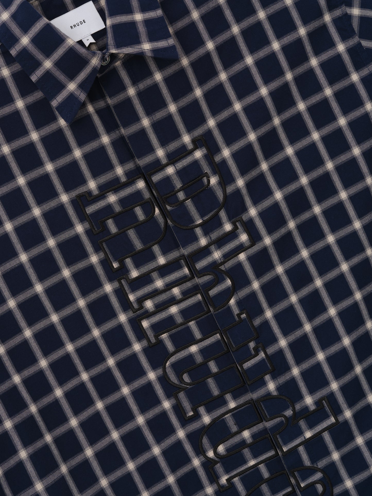 RHUDE VERT LOGO SHIRT