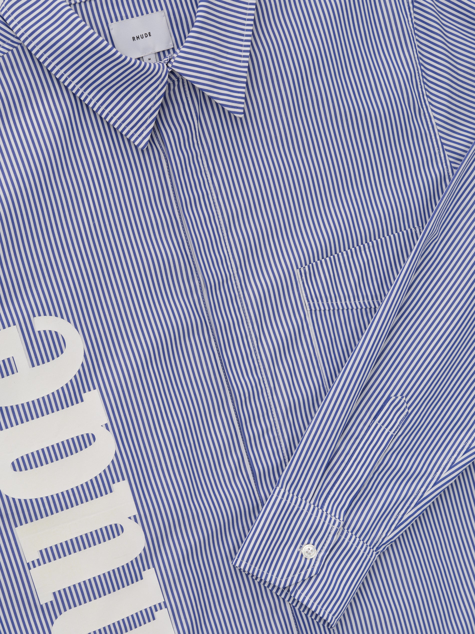 RHUDE SIDE LOGO LS SHIRT