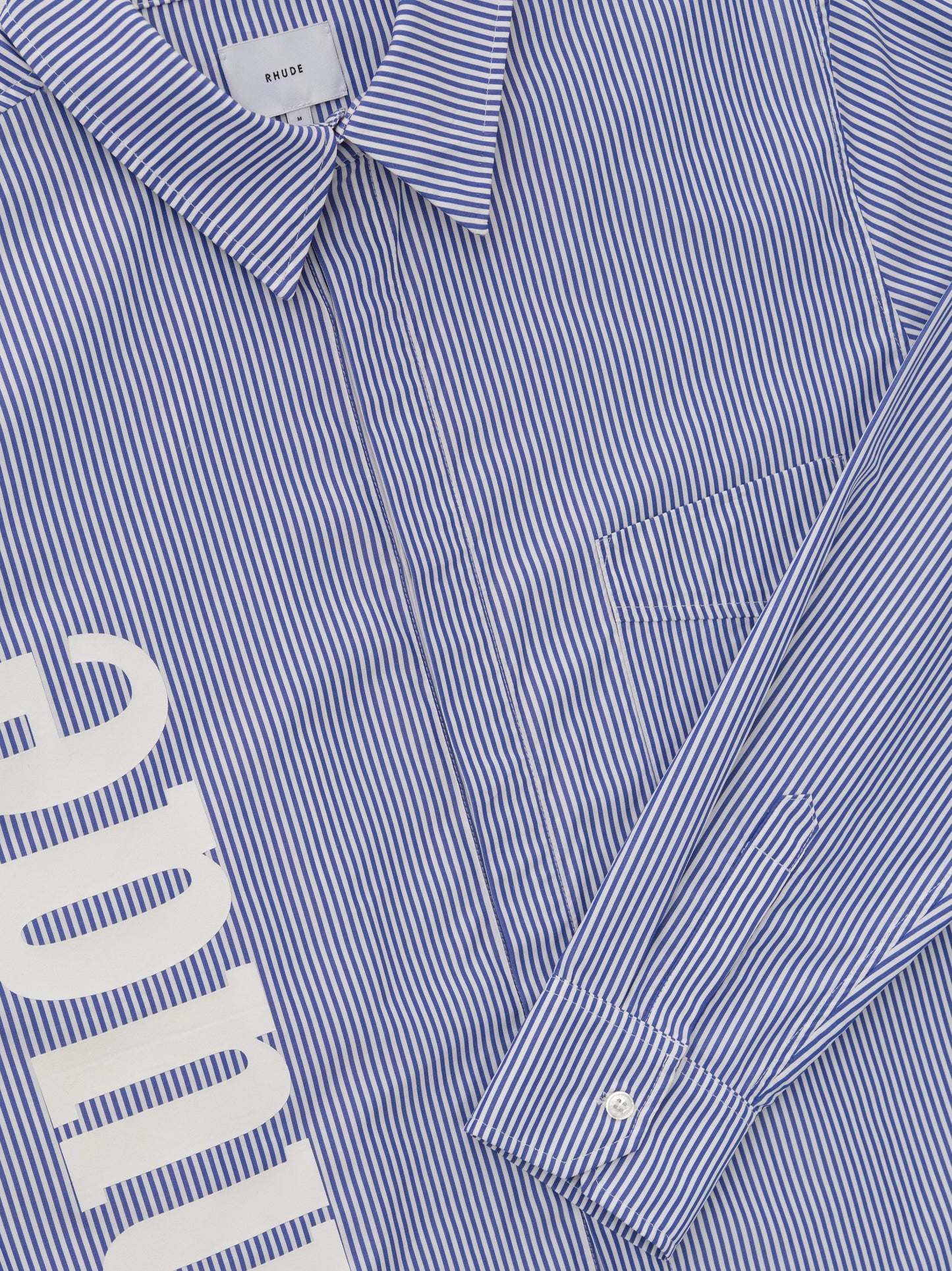 RHUDE SIDE LOGO LS SHIRT