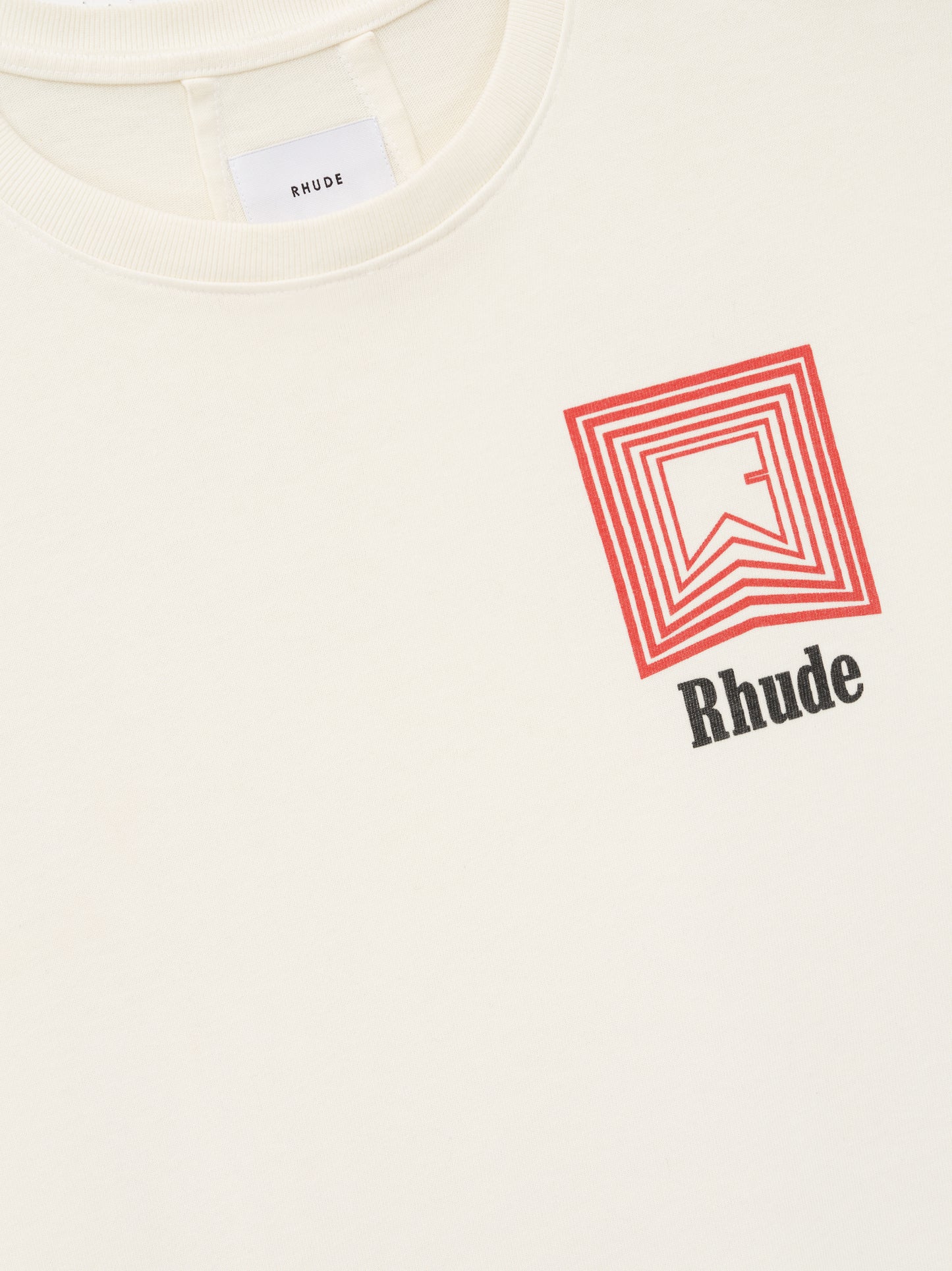 CHEVRON LOGO REPEAT TEE