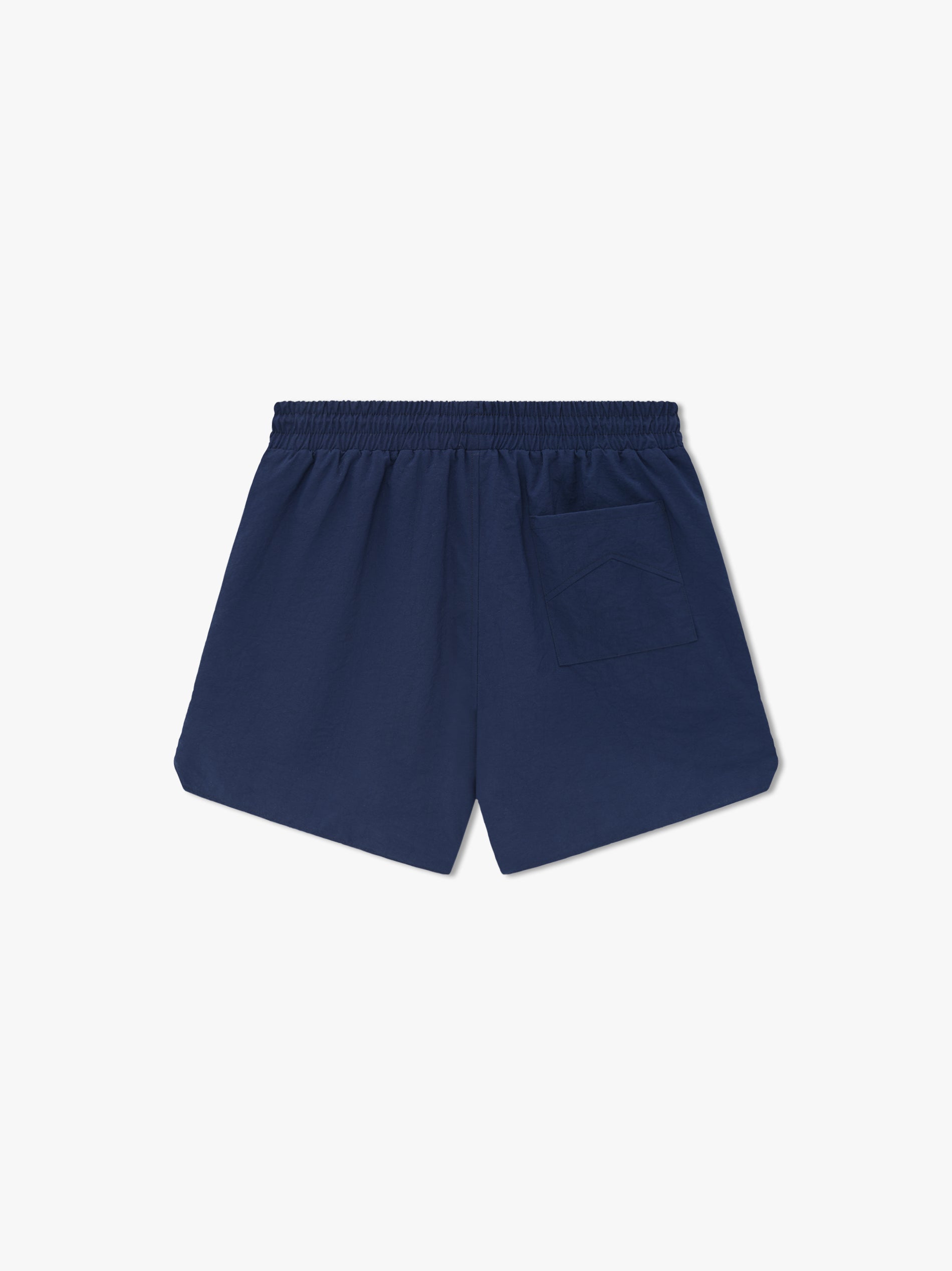 Rhude blue logo nylon outlet shorts