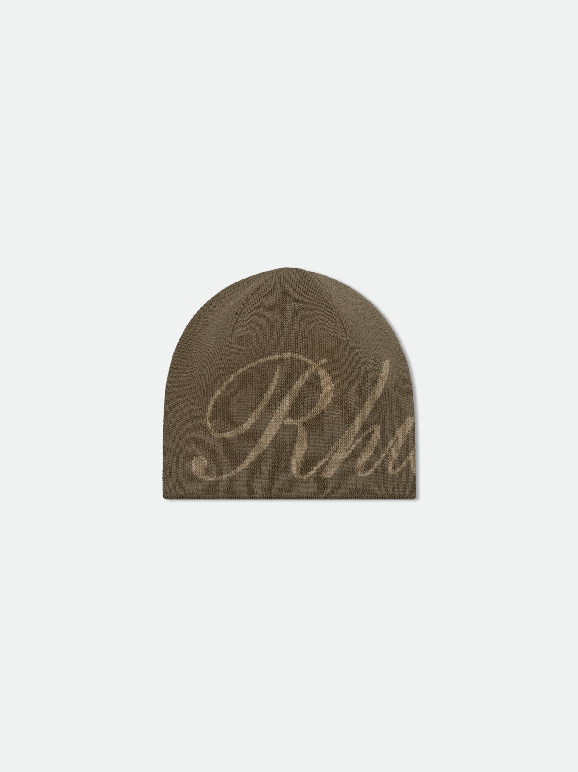 RHUDE SCRIPT KNIT BEANIE