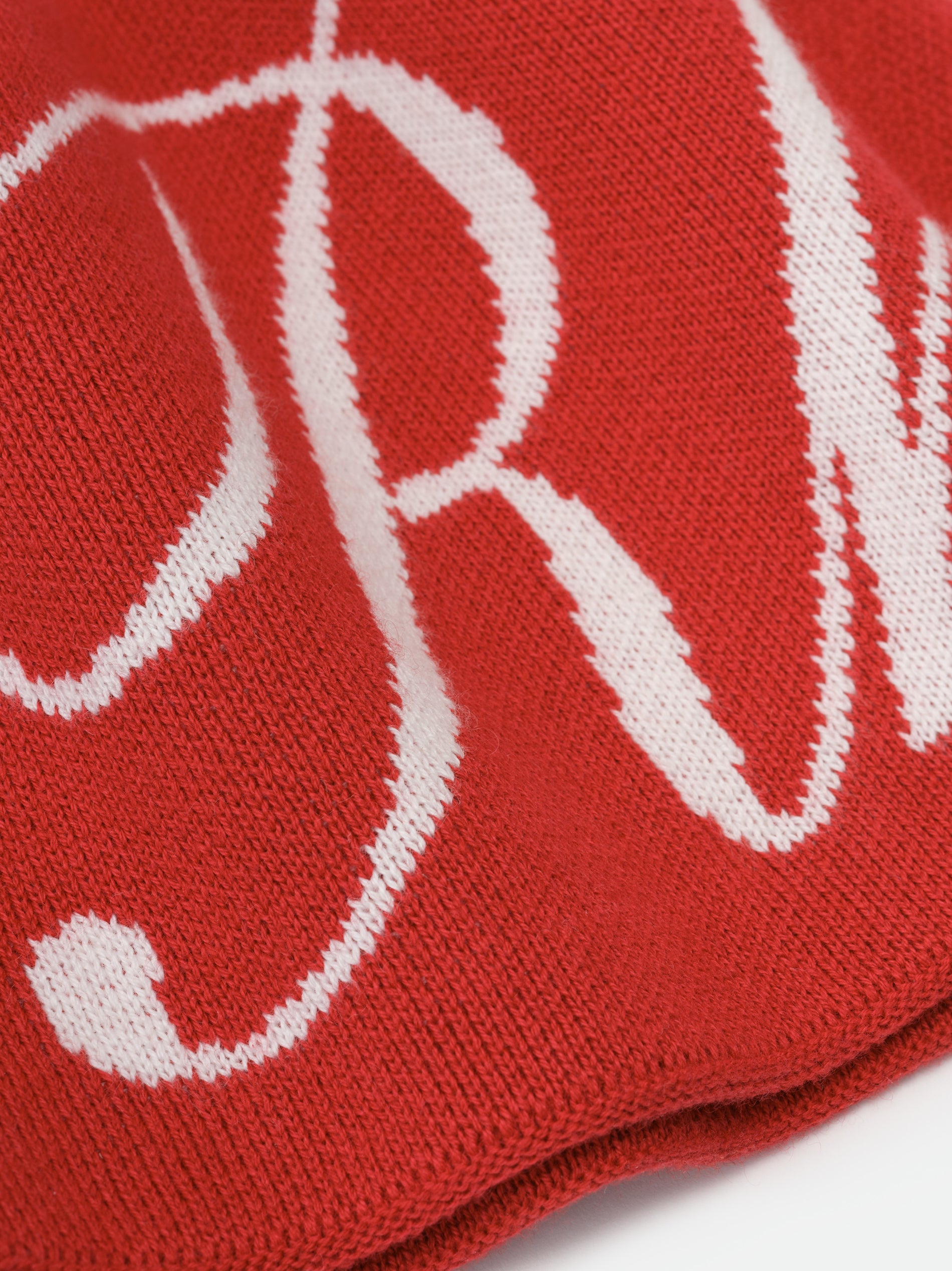 RHUDE SCRIPT KNIT BEANIE