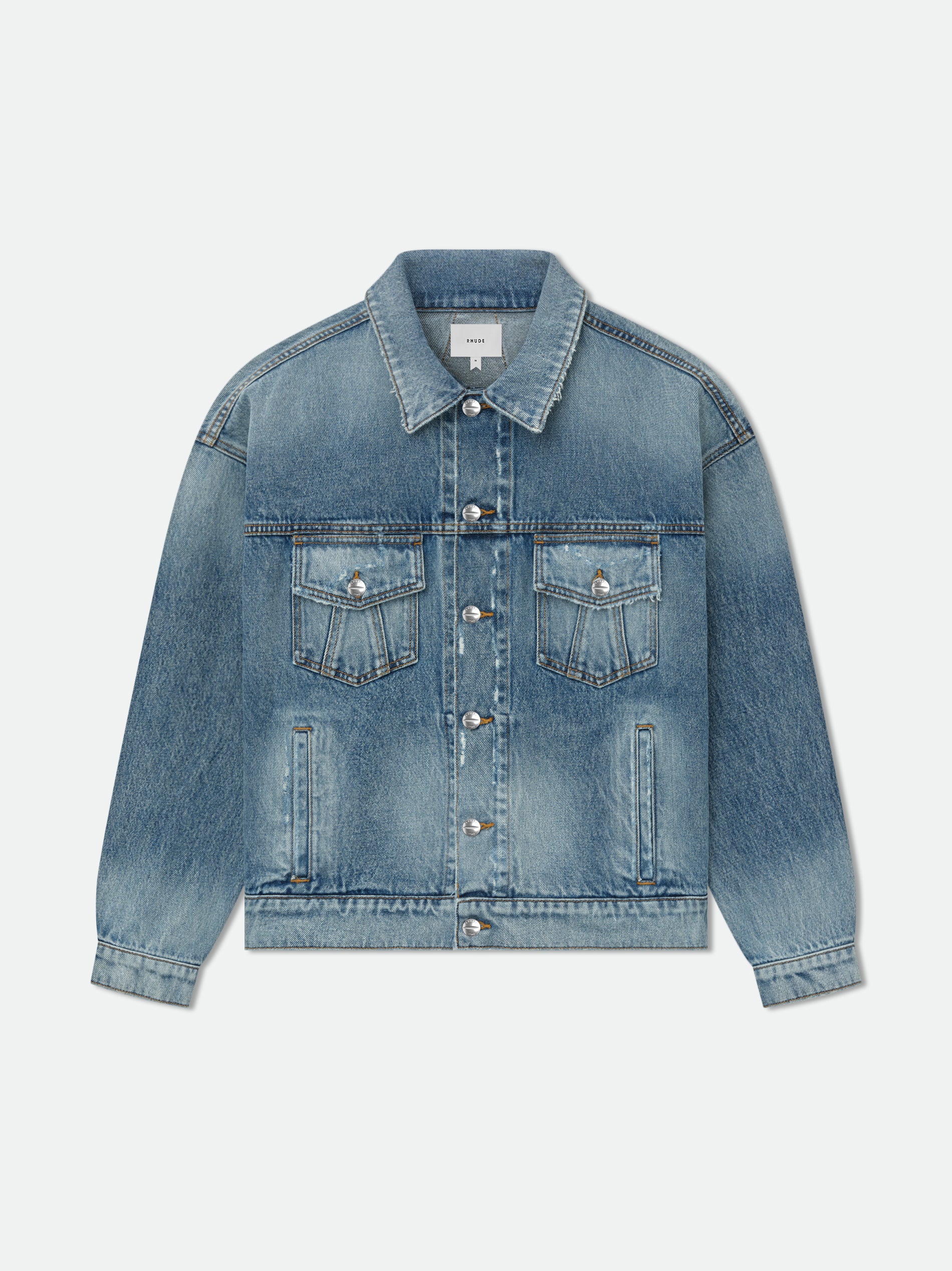 DROPNECK DENIM TRUCKER JACKET