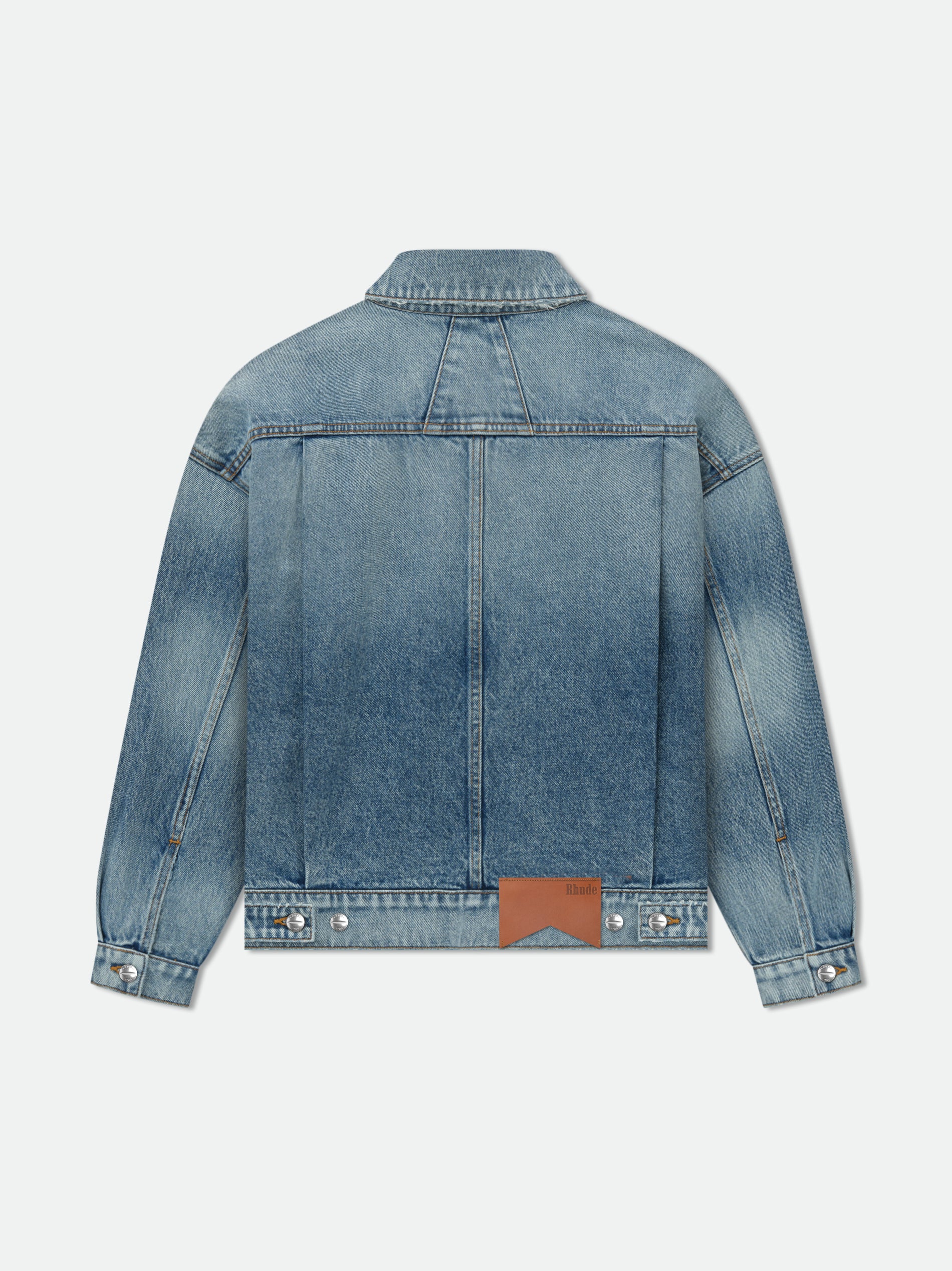 DROPNECK DENIM TRUCKER JACKET