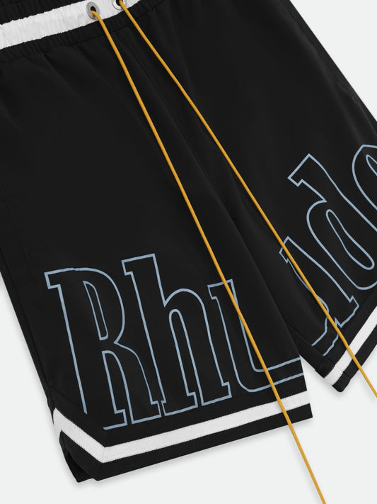 RHUDE BASKETBALL SWIM TRUNKS