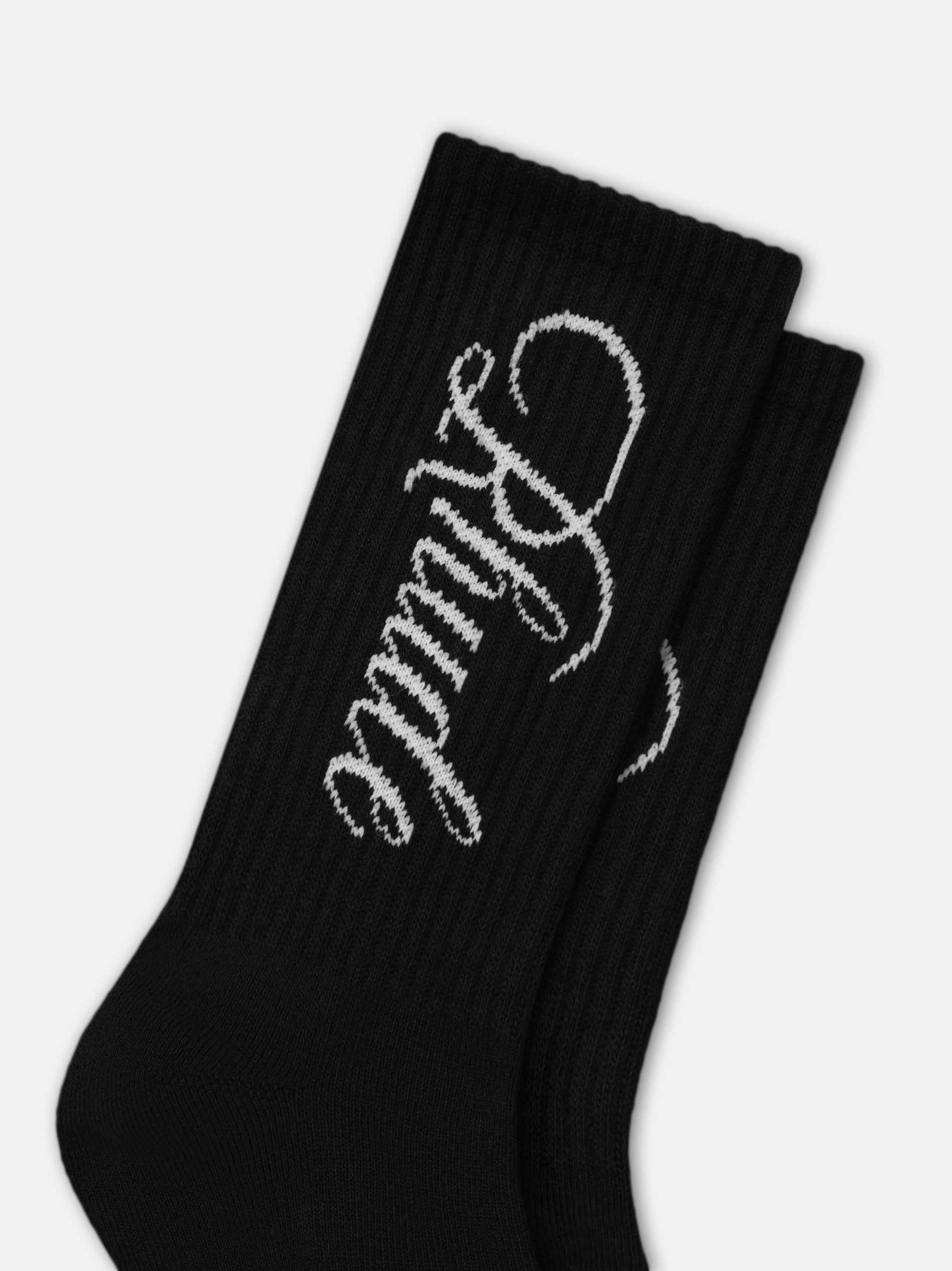 RHUDE VERTICAL SCRIPT SOCK