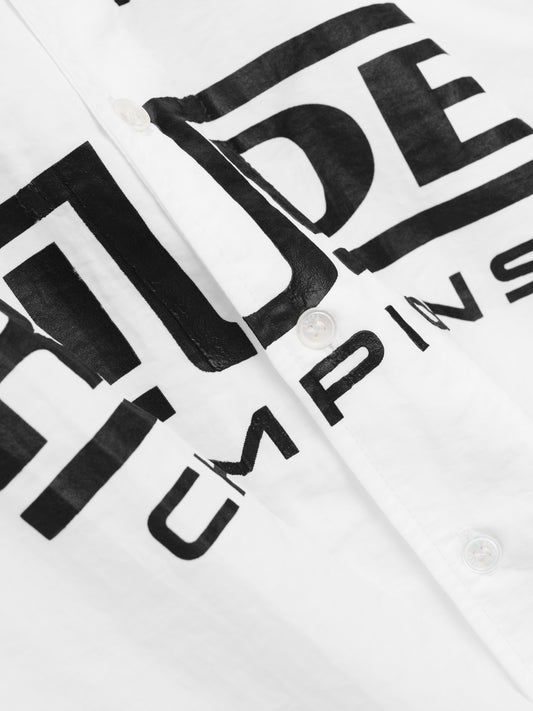 RHUDE CHAMPIONS SNAP SHIRT
