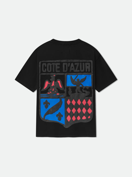 RHUDE COTE D'AZUR CREST OVERSIZED TEE