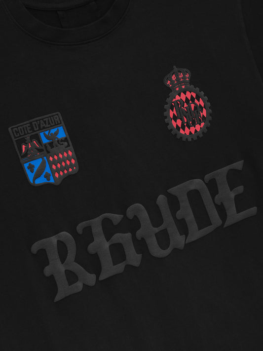 RHUDE COTE D'AZUR CREST OVERSIZED TEE