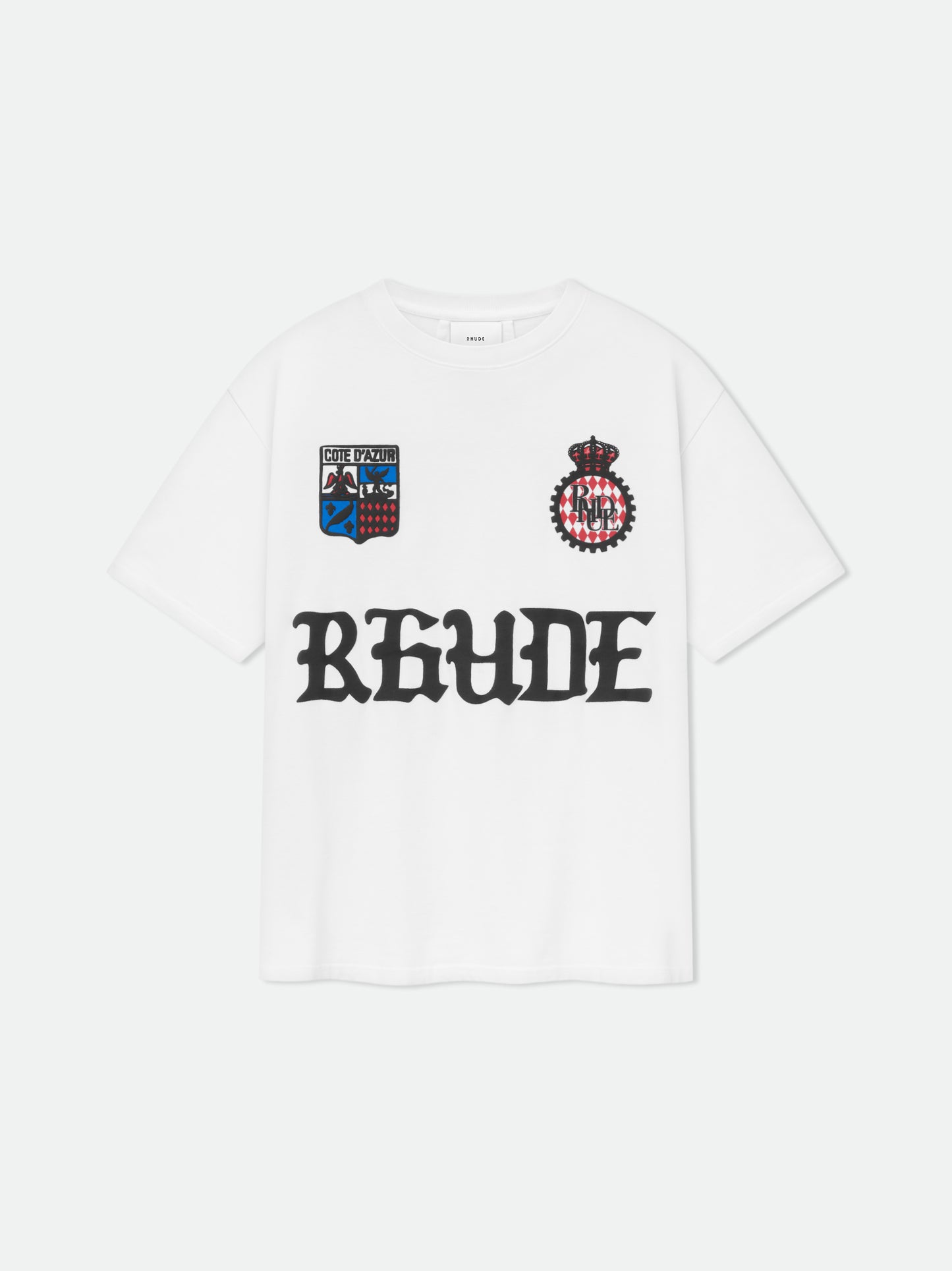 RHUDE COTE D'AZUR CREST OVERSIZED TEE