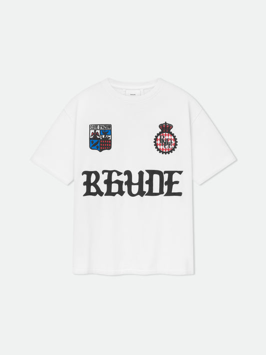 RHUDE COTE D'AZUR CREST OVERSIZED TEE