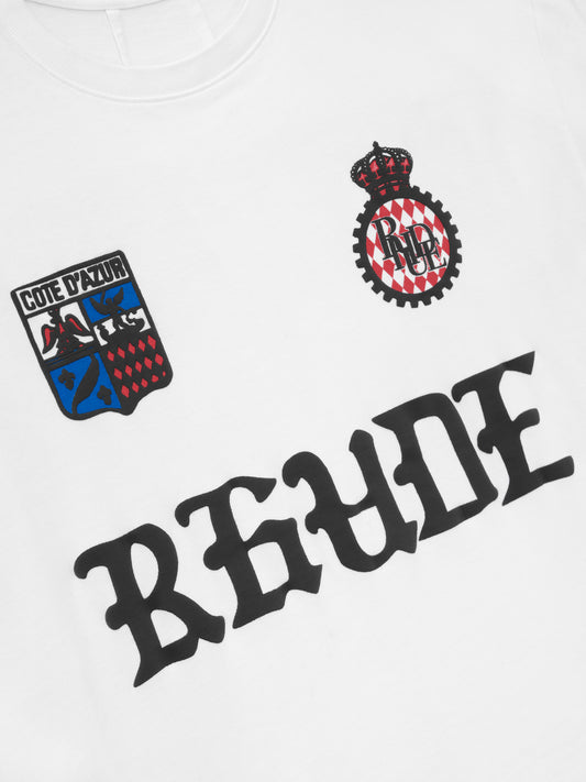 RHUDE COTE D'AZUR CREST OVERSIZED TEE