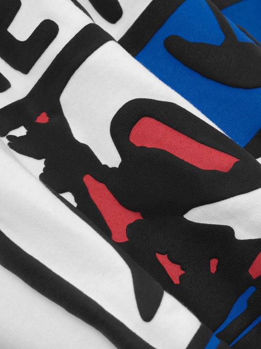 RHUDE COTE D'AZUR CREST OVERSIZED TEE