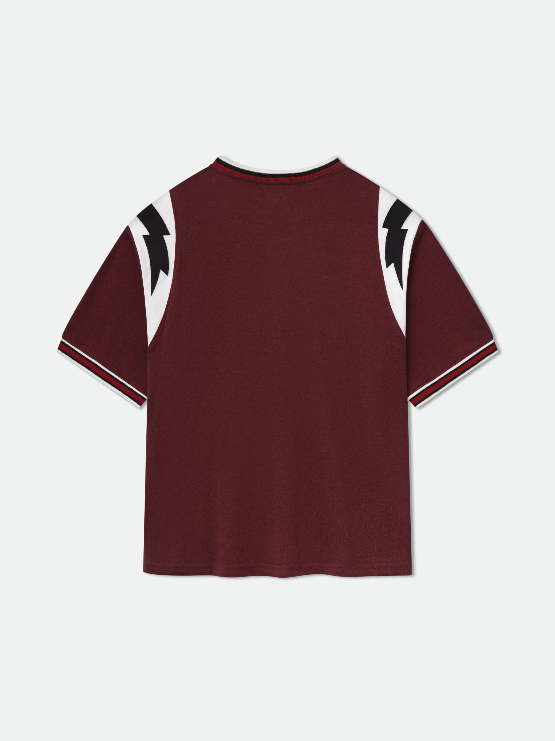 RHUDE LIGHTNING RINGER JERSEY TEE