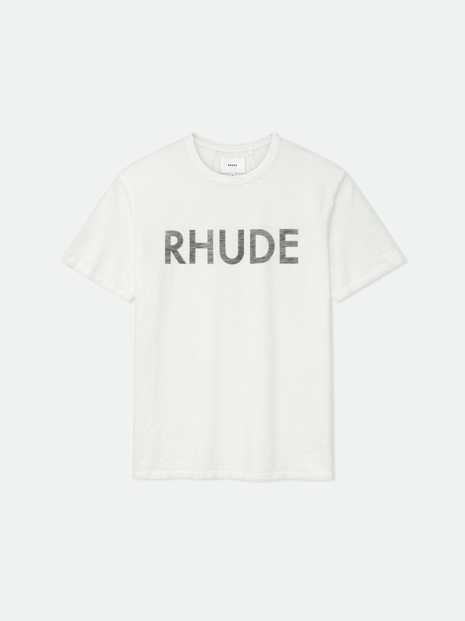 RHUDE LOGO SLUB TEE