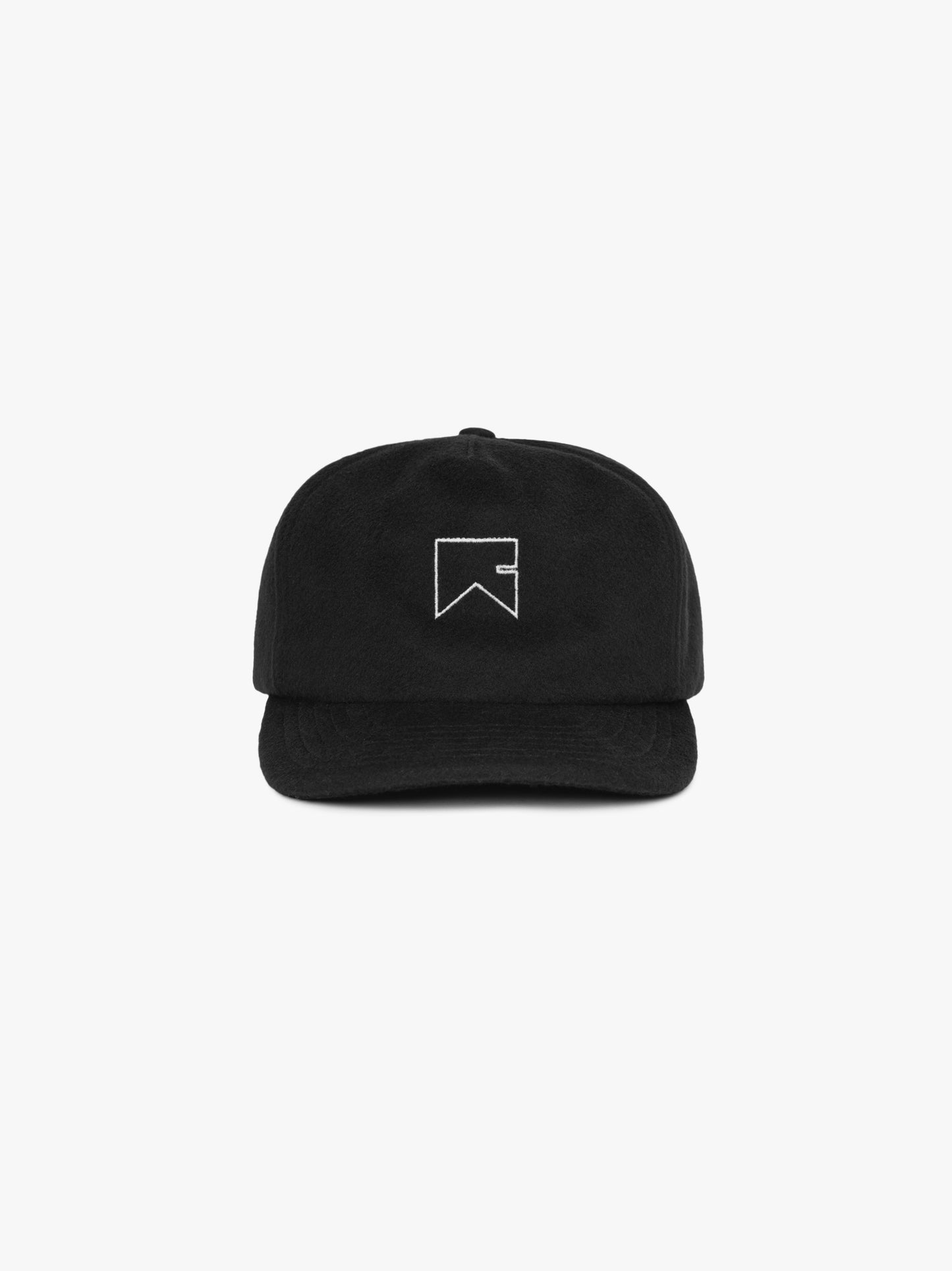 CASHMERE CHEVRON LOGO HAT