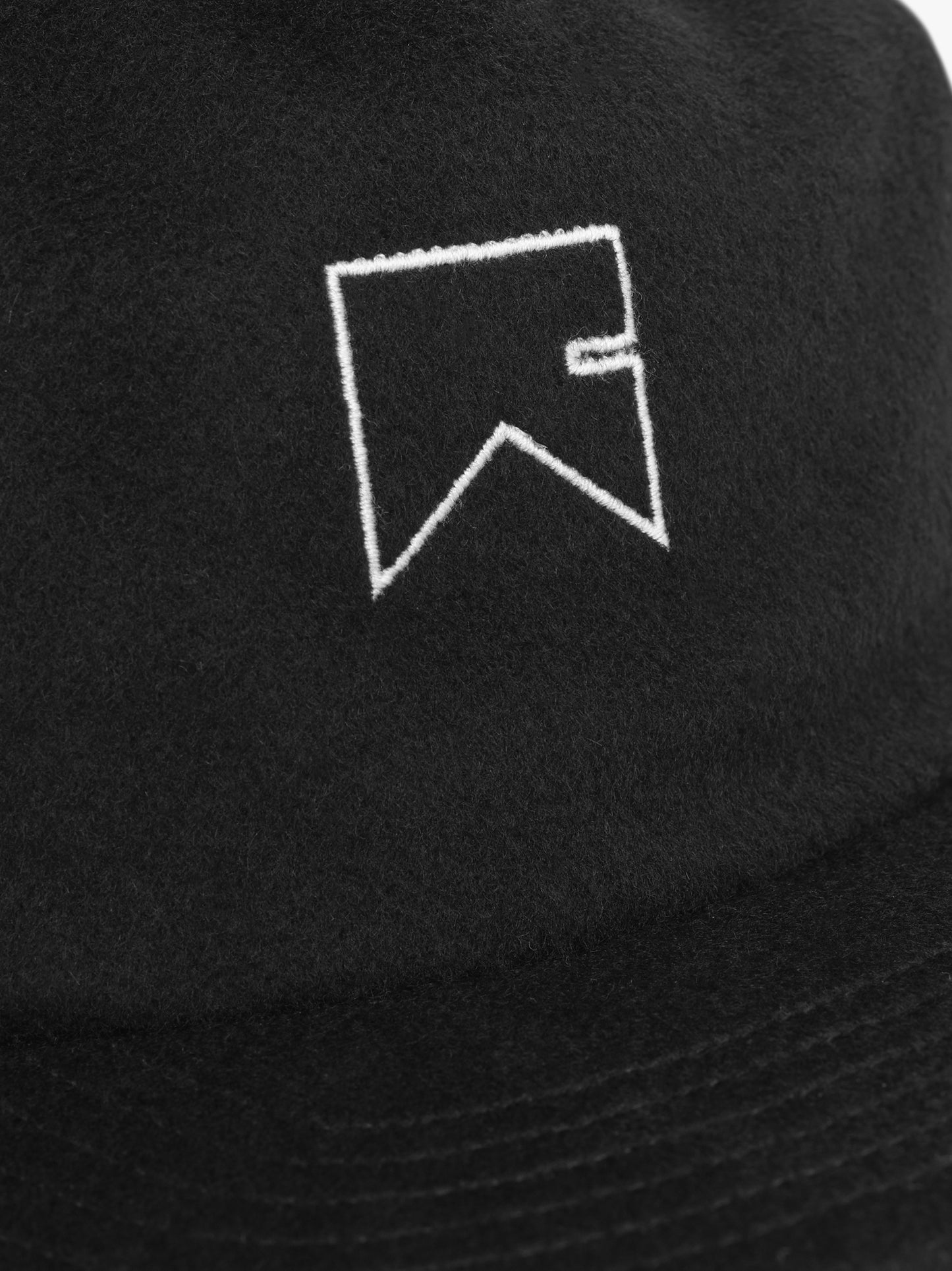 CASHMERE CHEVRON LOGO HAT