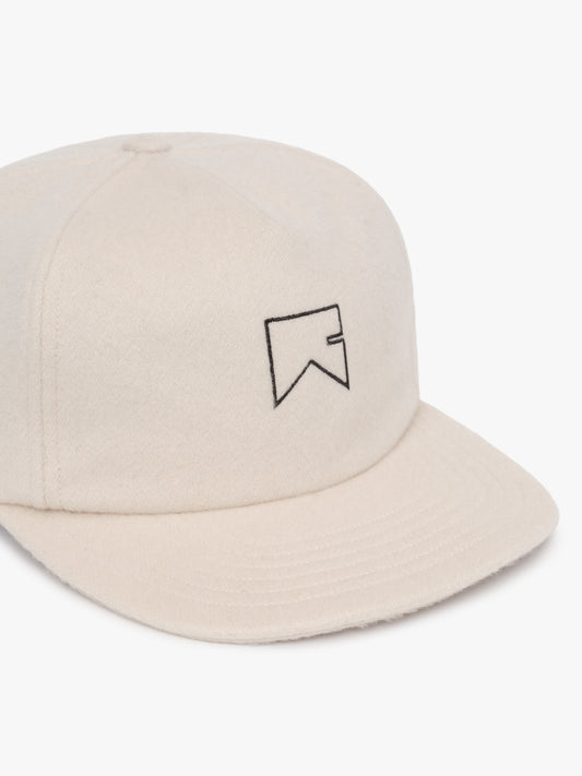 CASHMERE CHEVRON LOGO HAT