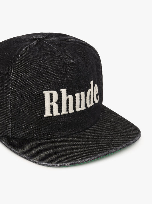 DENIM LOGO HAT