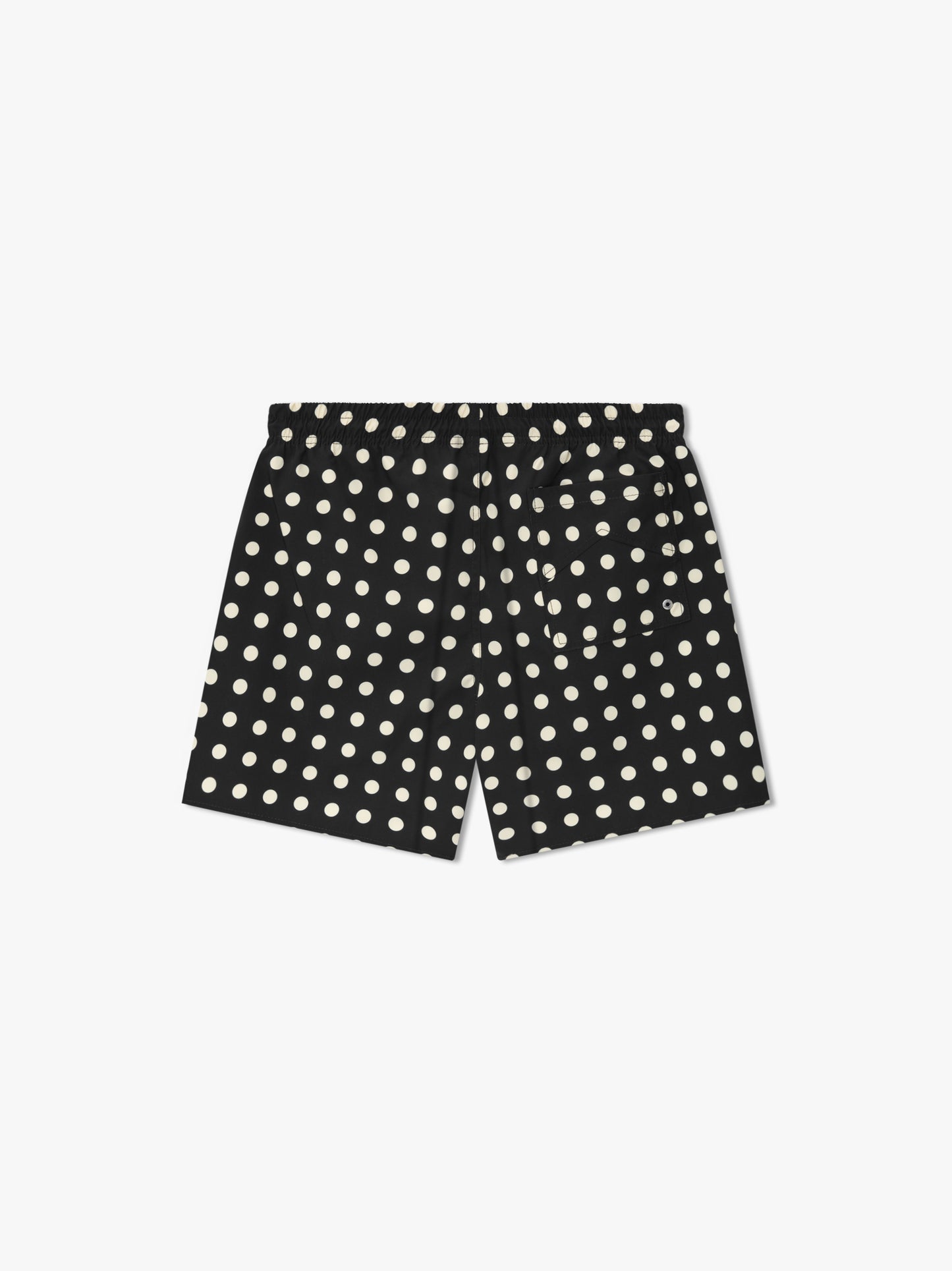 RHUDE LOGO POLKA DOT SWIM SHORT