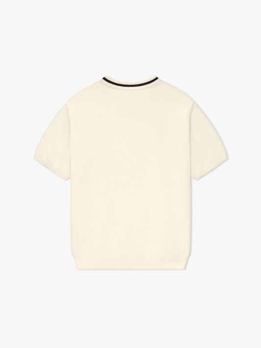 RHUDE LOGO KNIT TEE