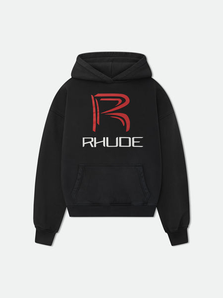 【関税込み】Rhude ブラック 'Rhude Boys' フーディ black-rhude-boys-hoodie.jpg