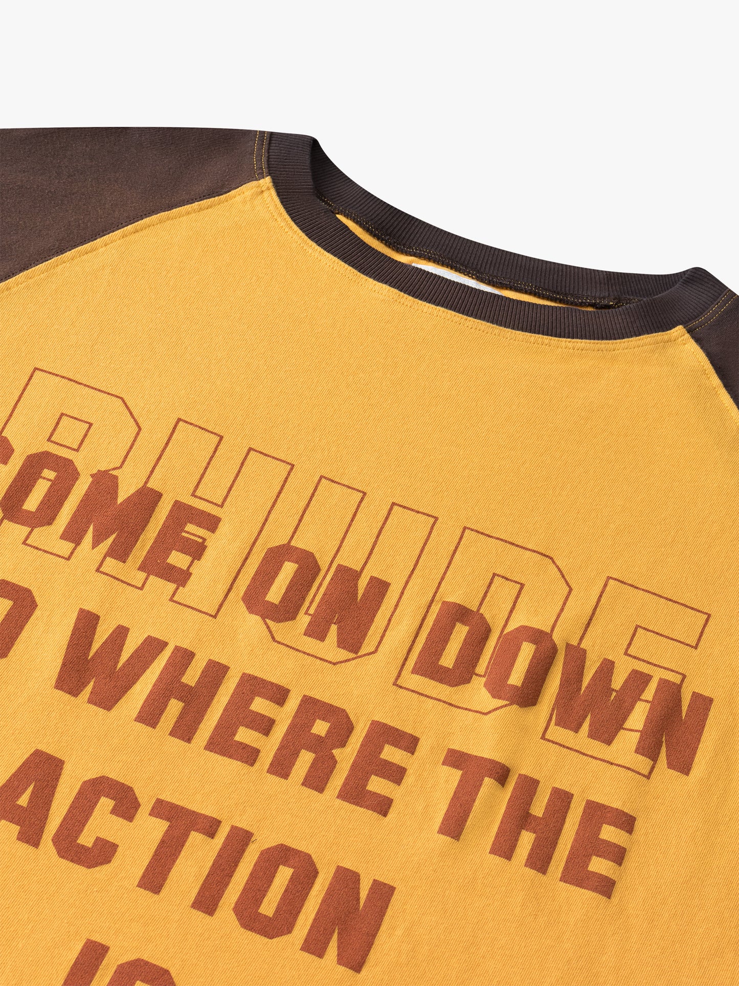 RHUDE ACTION NO SLEEVE RAGLAN