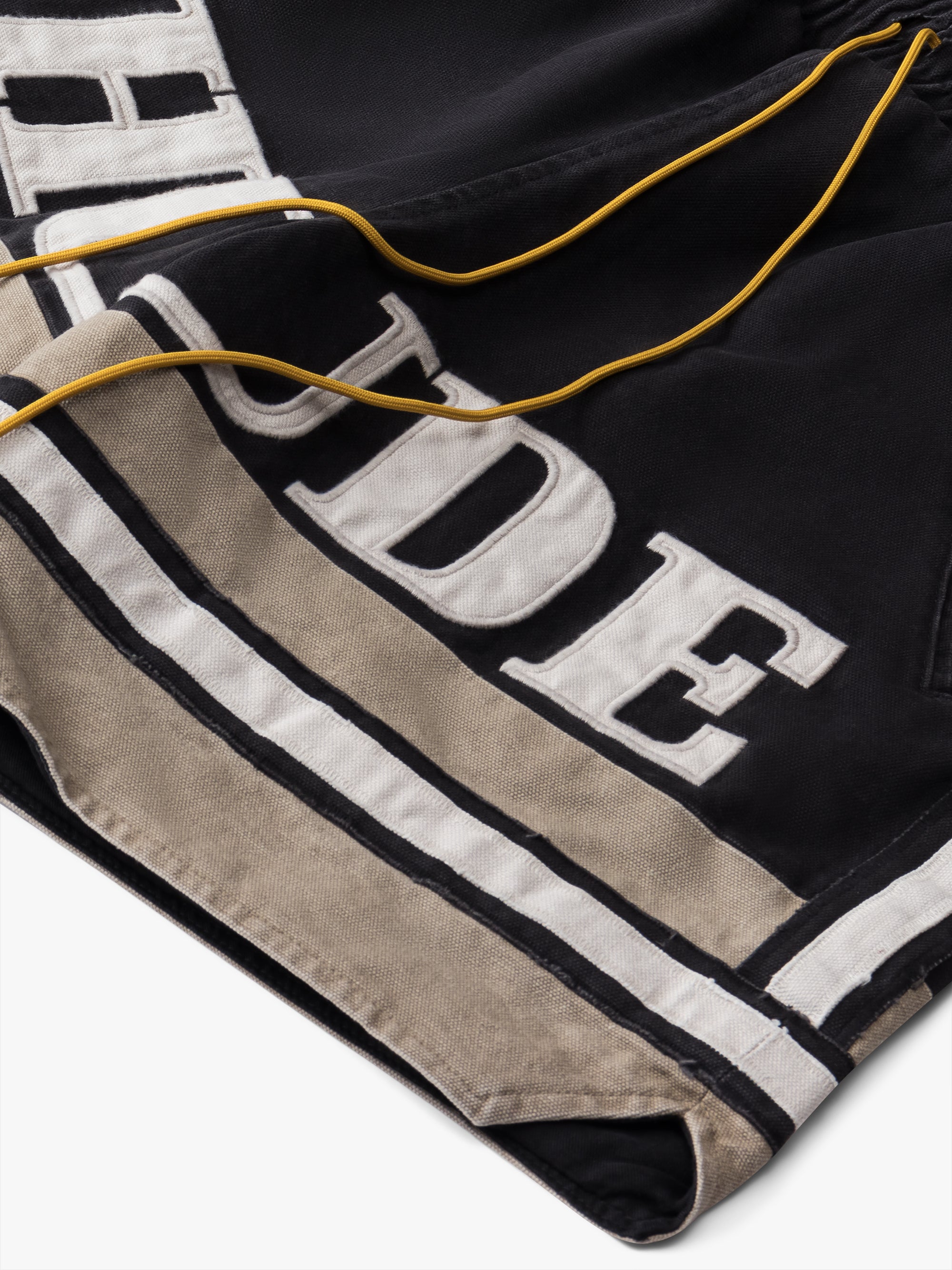 RHUDE EMBROIDERED LOGO SHORT