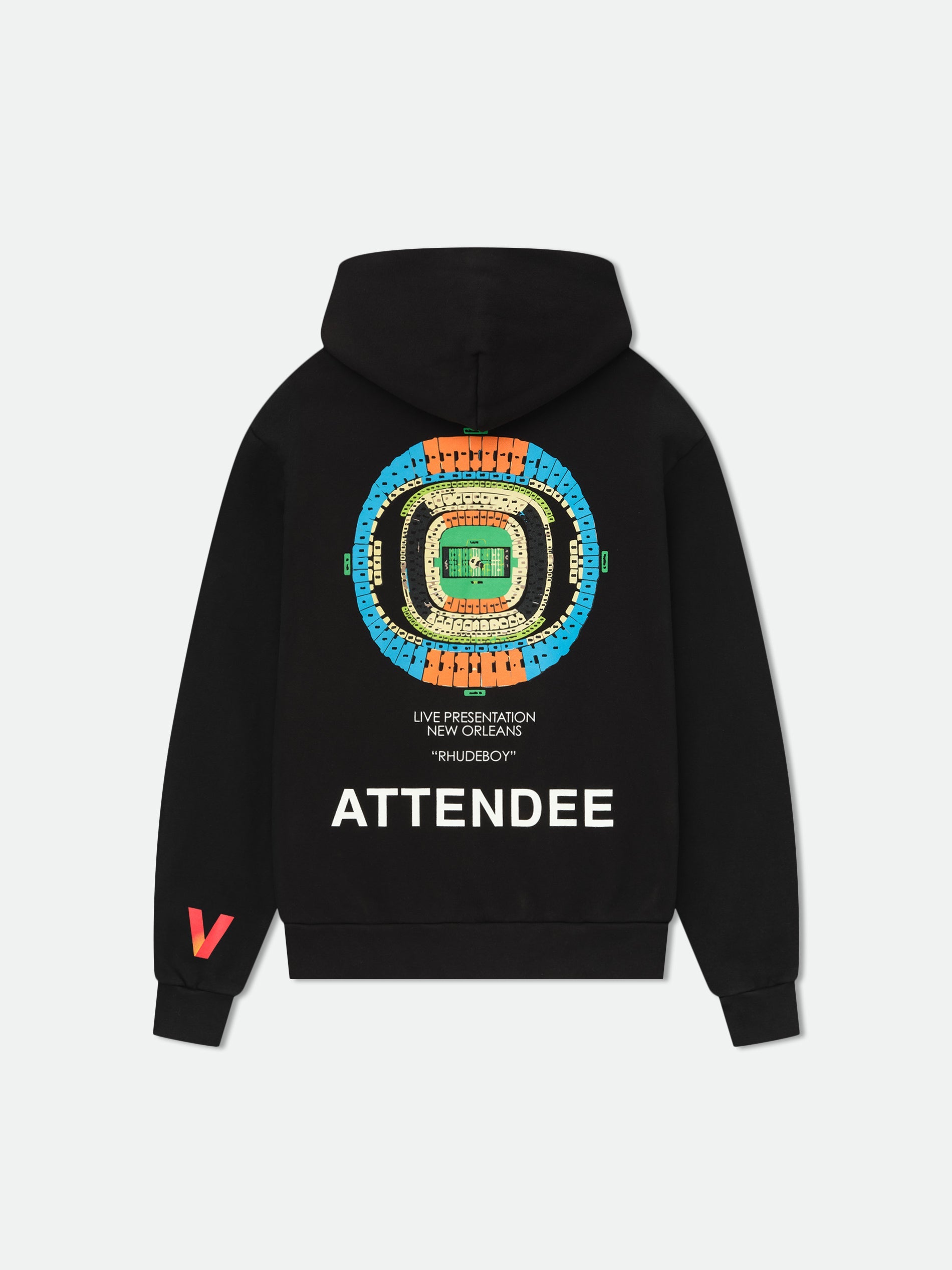 RHUDEBOY ATTENDEE HOODIE