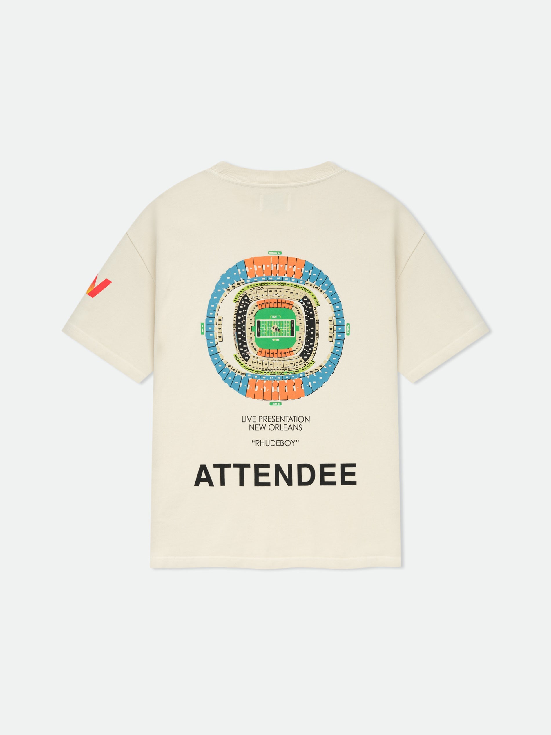 RHUDEBOY ATTENDEE TEE