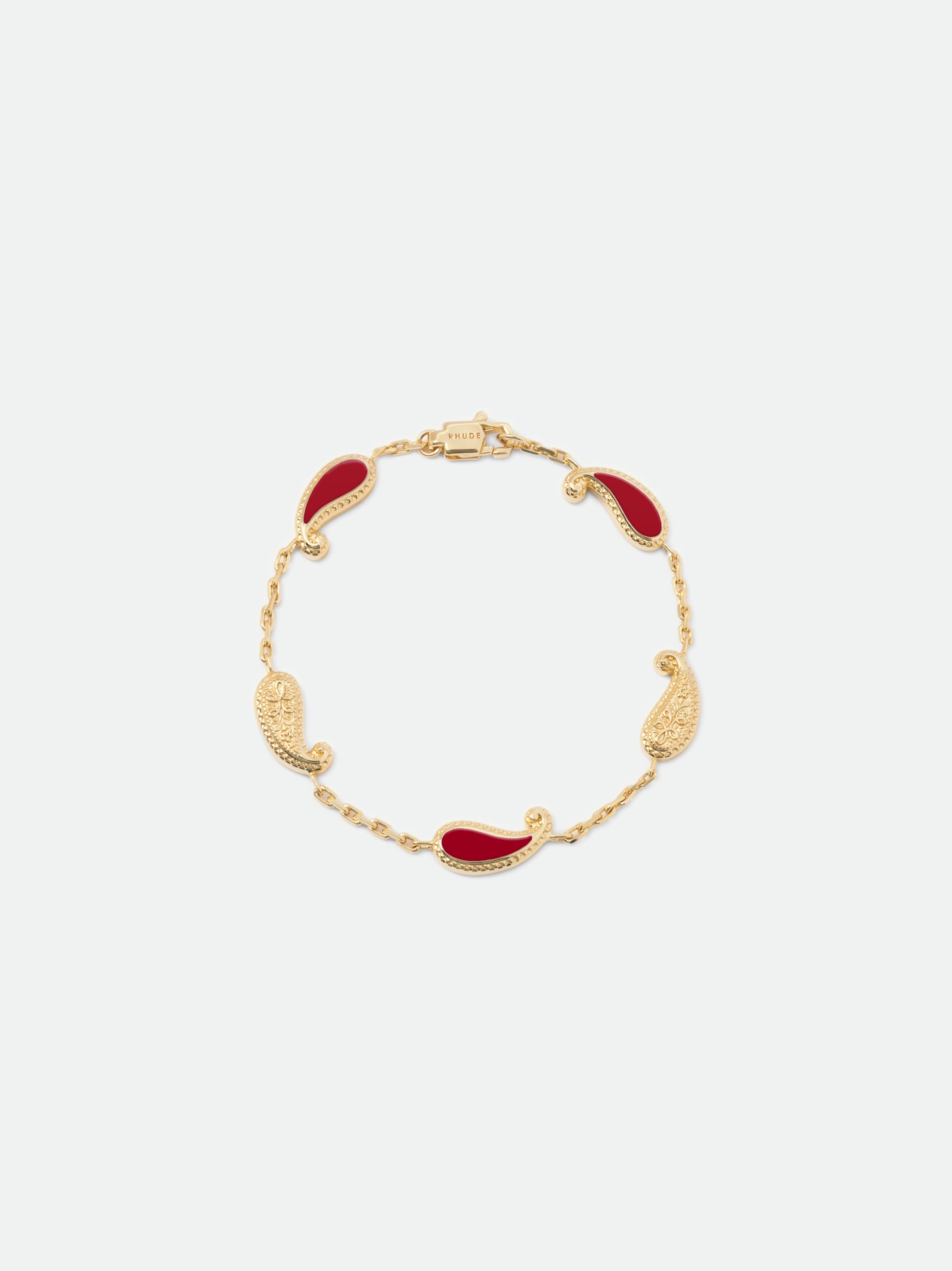 TEARS OF JOY BRACELET — 14k YELLOW GOLD/CARNELIAN