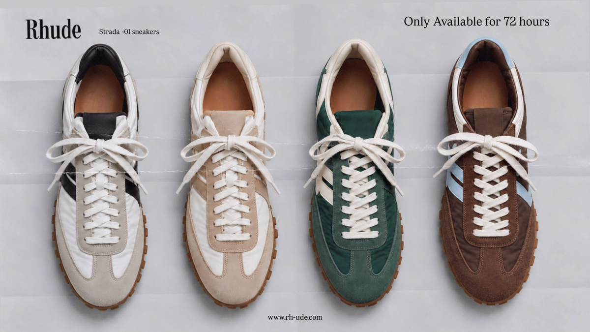 Strada Runner in four colourways
