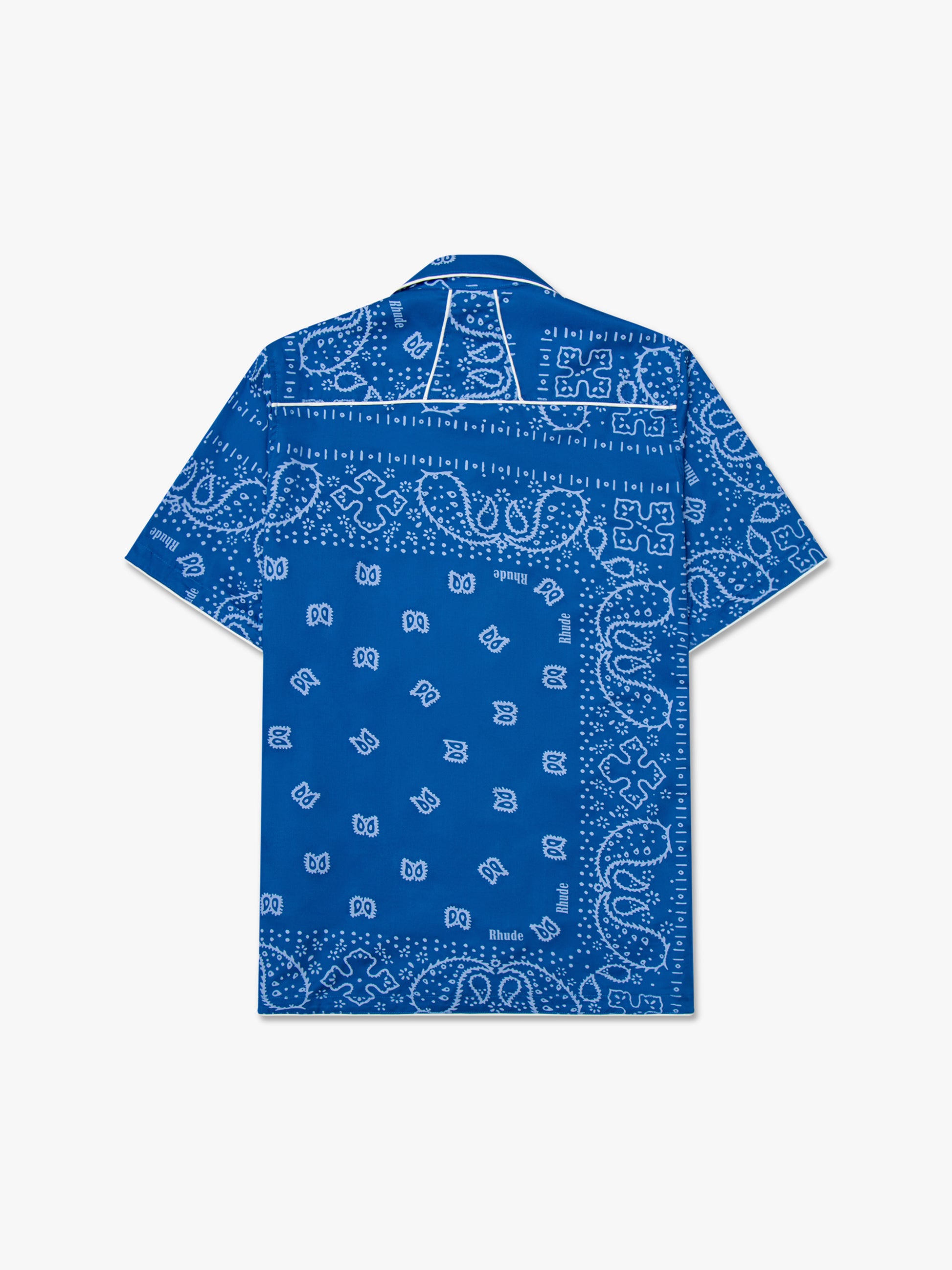 Rhude Bandana-Print Short-sleeved Shirt