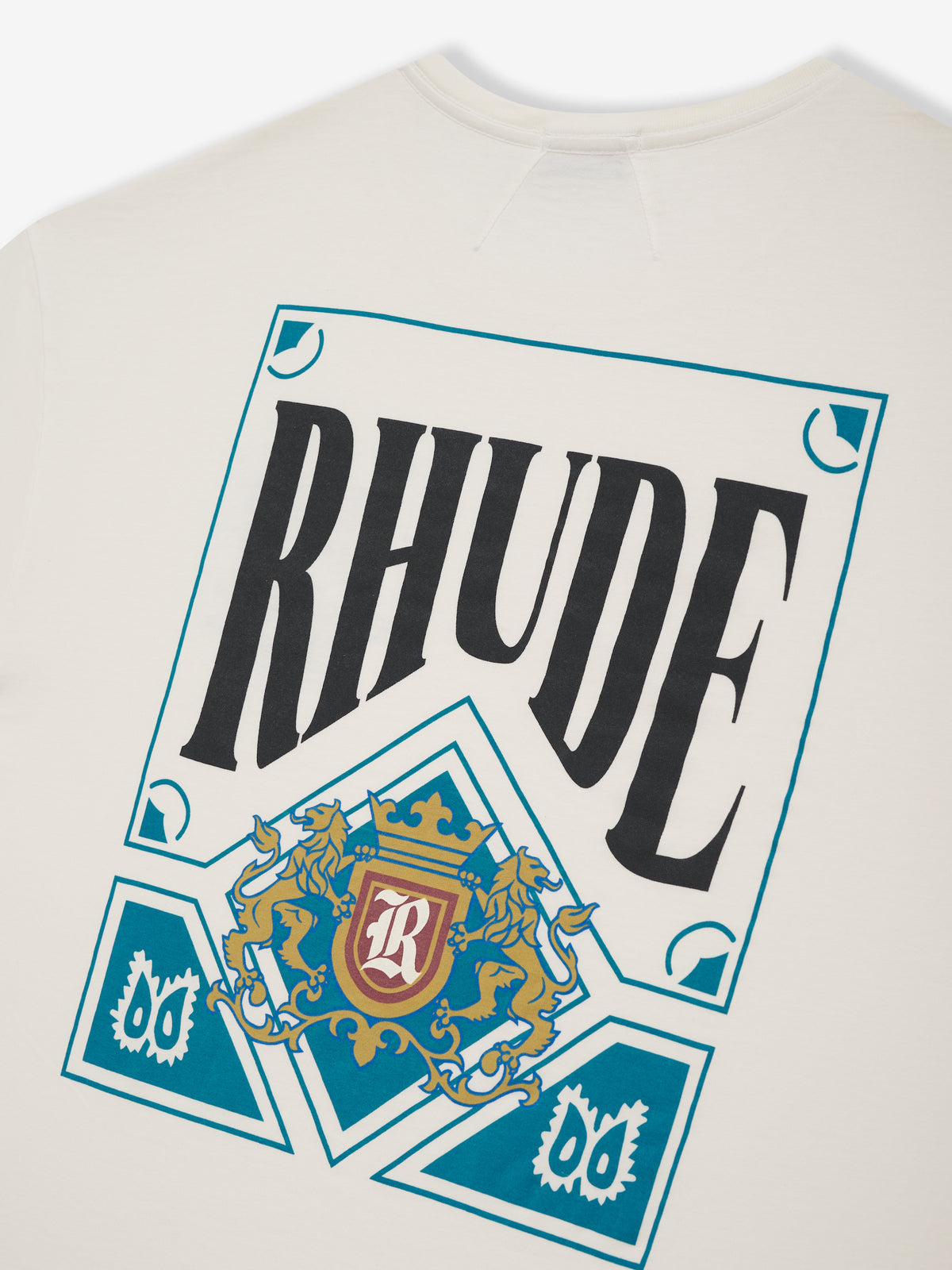 Rhude Cursive CARD TEE – R H U D E
