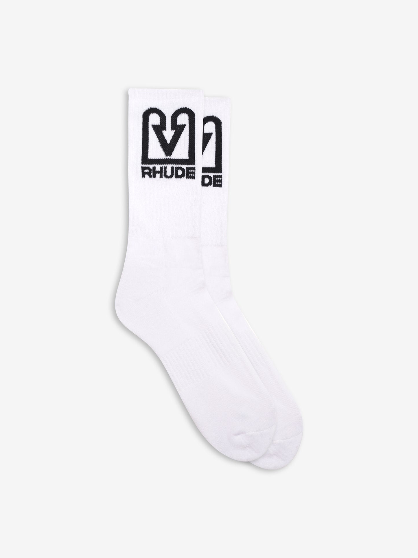 RHUDE BANQUE LOGO SOCK