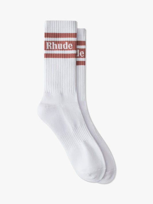 STRIPE LOGO SOCK