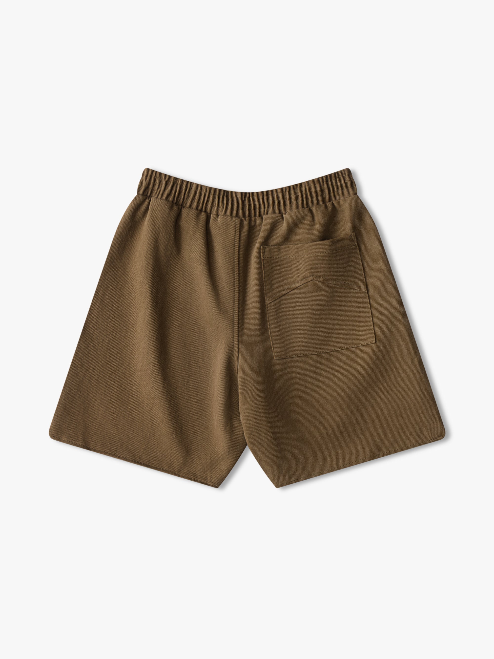 MILITARY TWILL EMBROIDERED LOGO SHORTS – R H U D E