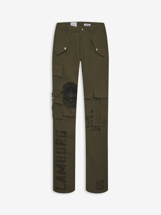 MILITARY TWILL CARGO PANT