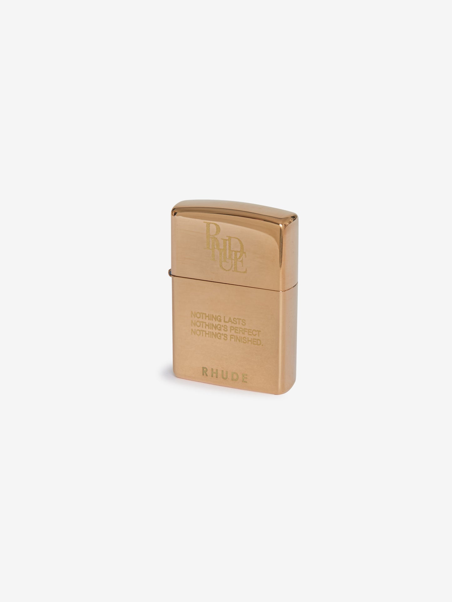 RHUDE GOLD LIGHTER